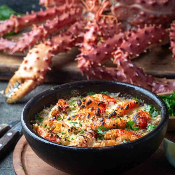 CHILEAN WHOLE TAILS KING CRAB L.Q.F